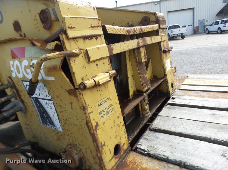 image for item DB1444 1999 Eager Beaver 50GSL lowboy equipment trailer