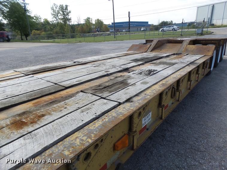 image for item DB1444 1999 Eager Beaver 50GSL lowboy equipment trailer