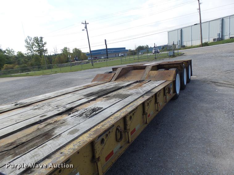 image for item DB1444 1999 Eager Beaver 50GSL lowboy equipment trailer