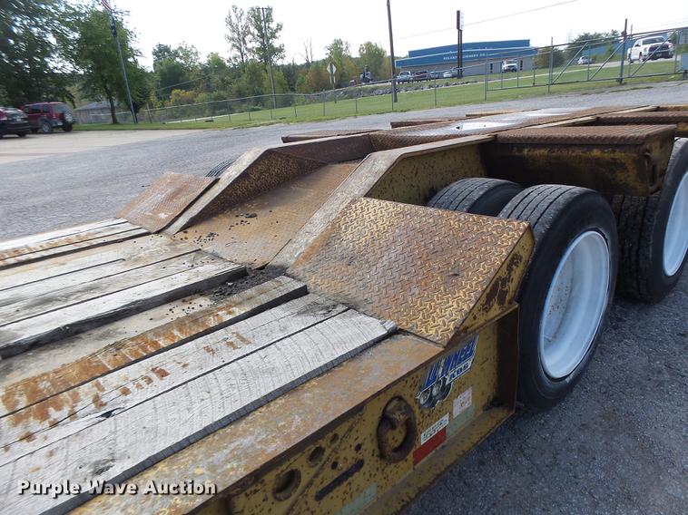 image for item DB1444 1999 Eager Beaver 50GSL lowboy equipment trailer