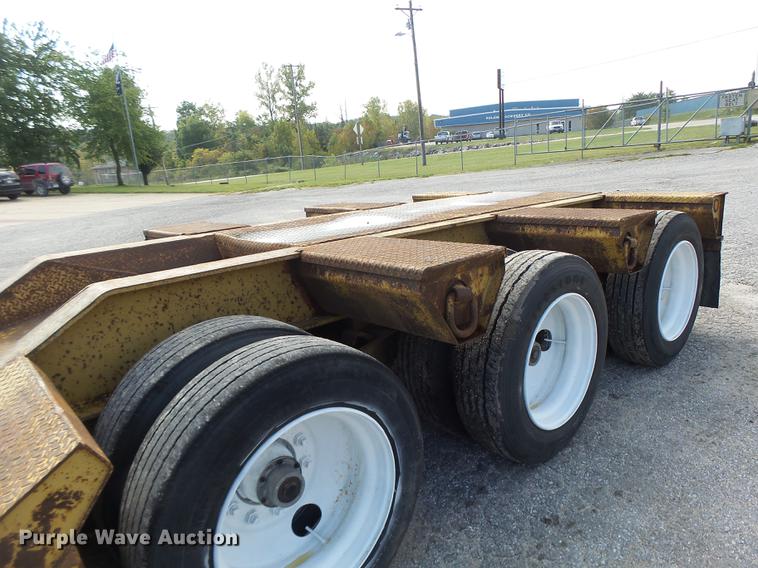 image for item DB1444 1999 Eager Beaver 50GSL lowboy equipment trailer