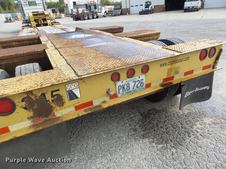 image for item DB1444 1999 Eager Beaver 50GSL lowboy equipment trailer