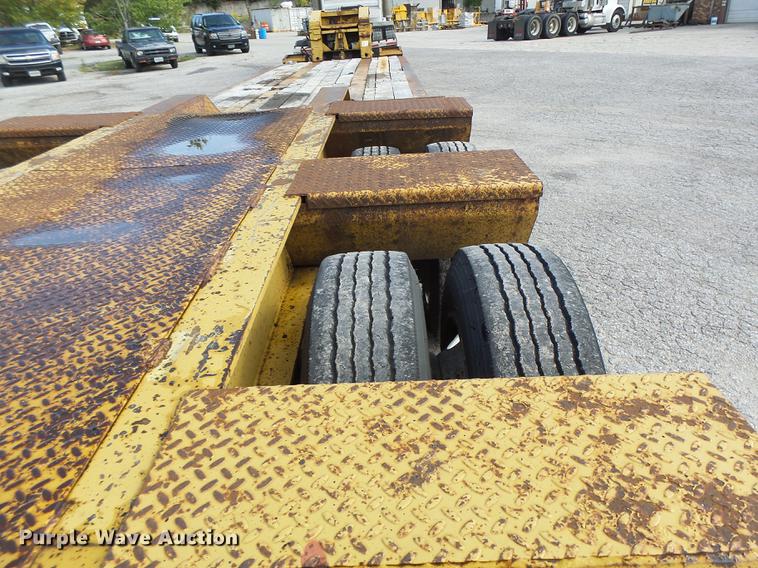 image for item DB1444 1999 Eager Beaver 50GSL lowboy equipment trailer