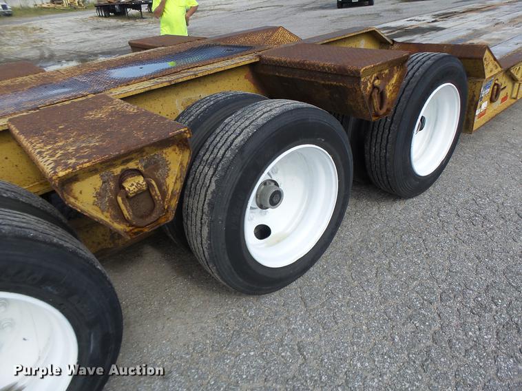 image for item DB1444 1999 Eager Beaver 50GSL lowboy equipment trailer