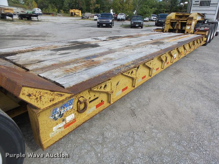 image for item DB1444 1999 Eager Beaver 50GSL lowboy equipment trailer
