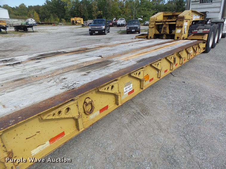 image for item DB1444 1999 Eager Beaver 50GSL lowboy equipment trailer