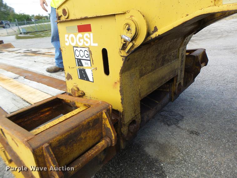 image for item DB1444 1999 Eager Beaver 50GSL lowboy equipment trailer