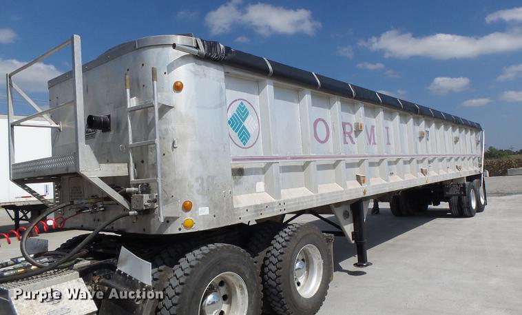 image for item DB1461 1992 East live bottom walking floor trailer