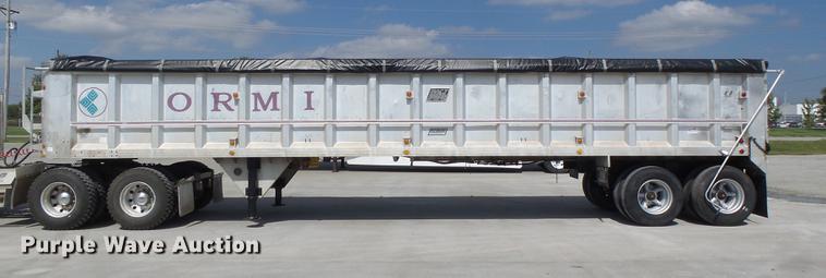 image for item DB1461 1992 East live bottom walking floor trailer