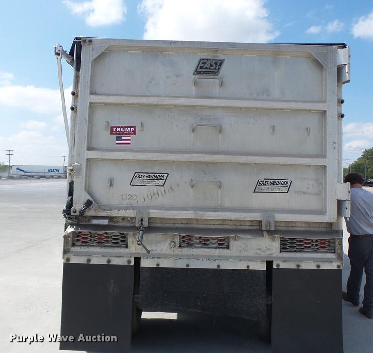 image for item DB1461 1992 East live bottom walking floor trailer