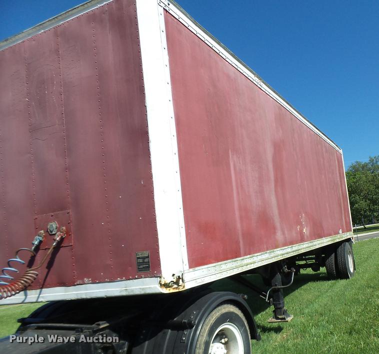 image for item DB5762 1982 Evans Monon FA70DBL dry van trailer