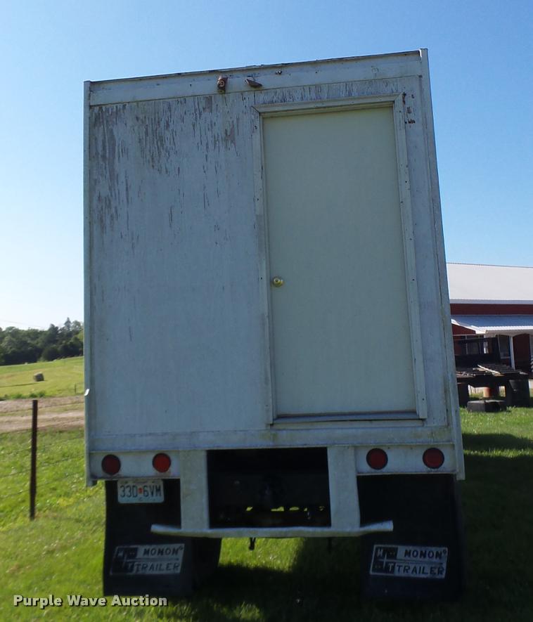 image for item DB5762 1982 Evans Monon FA70DBL dry van trailer