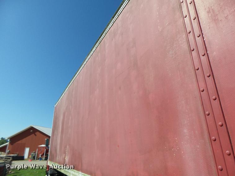 image for item DB5762 1982 Evans Monon FA70DBL dry van trailer