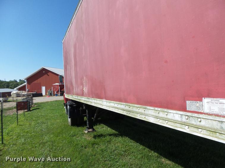 image for item DB5762 1982 Evans Monon FA70DBL dry van trailer