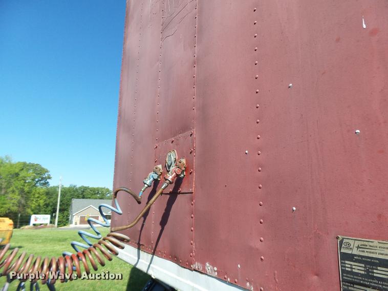 image for item DB5762 1982 Evans Monon FA70DBL dry van trailer