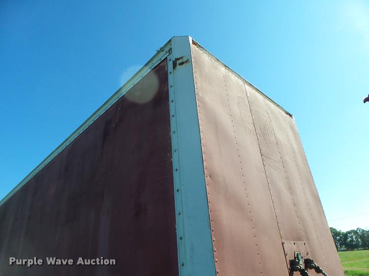 image for item DB5762 1982 Evans Monon FA70DBL dry van trailer