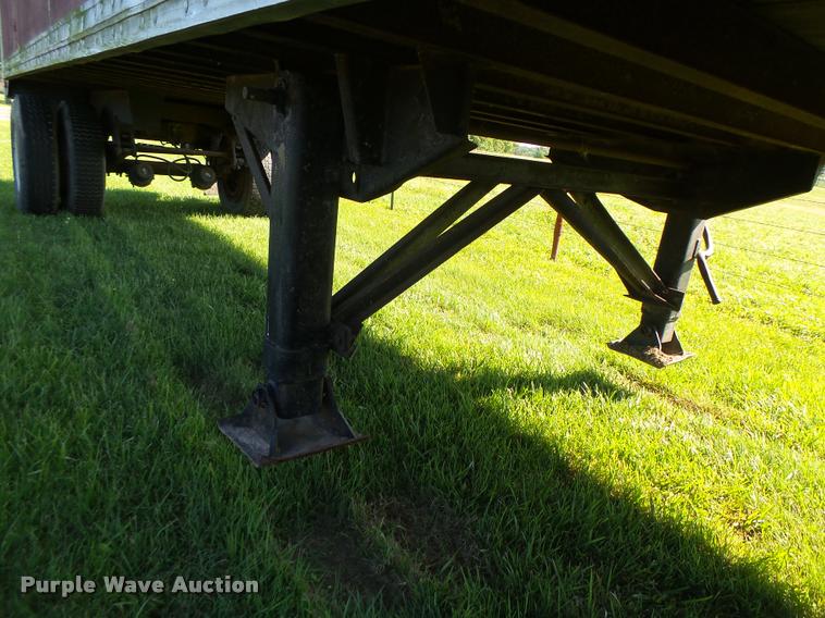 image for item DB5762 1982 Evans Monon FA70DBL dry van trailer