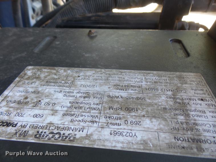 image for item DC5303 2012 Peterbilt 386 semi truck