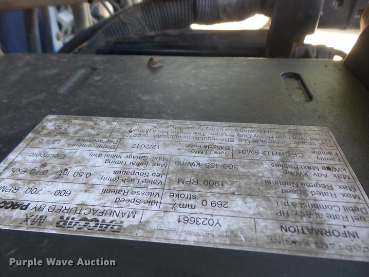 image for item DC5303 2012 Peterbilt 386 semi truck