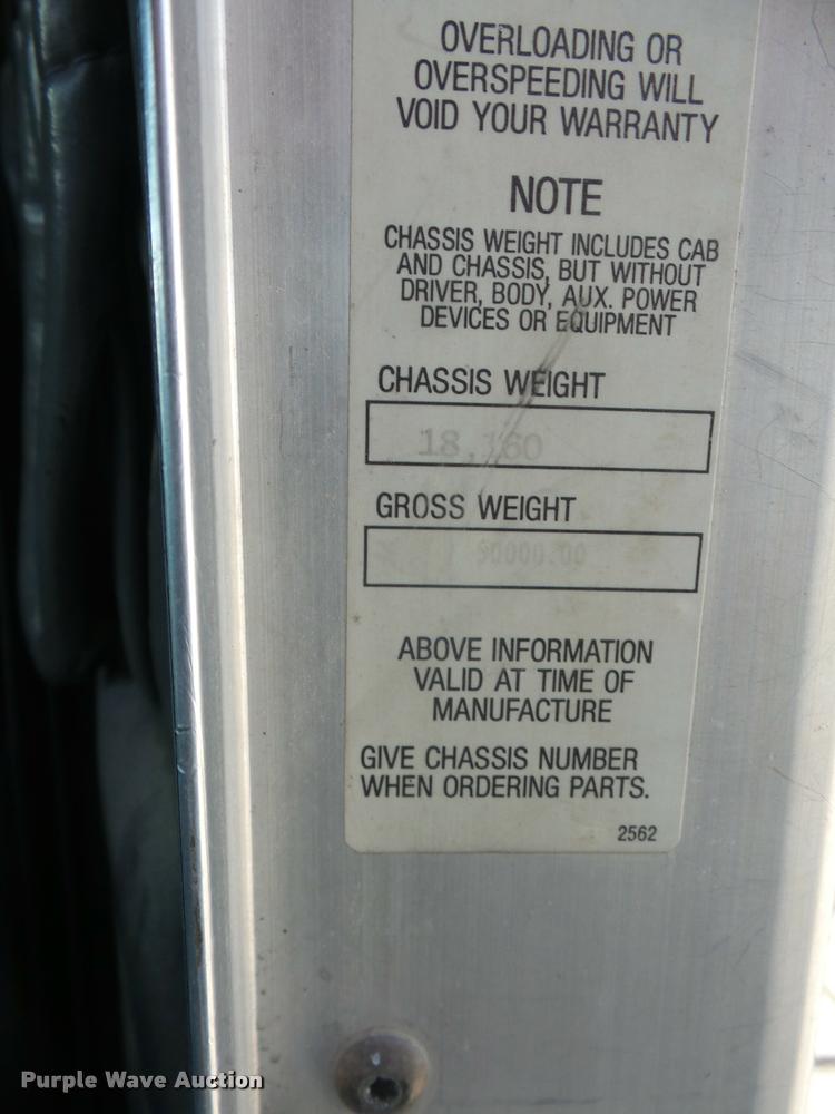 image for item DC5406 1996 Kenworth T600 semi truck