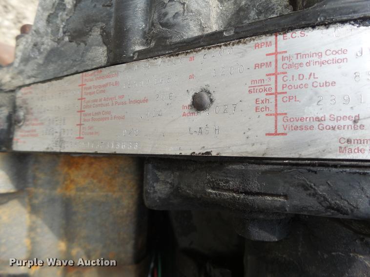 image for item DF9391 1998 Cummins N14 engine