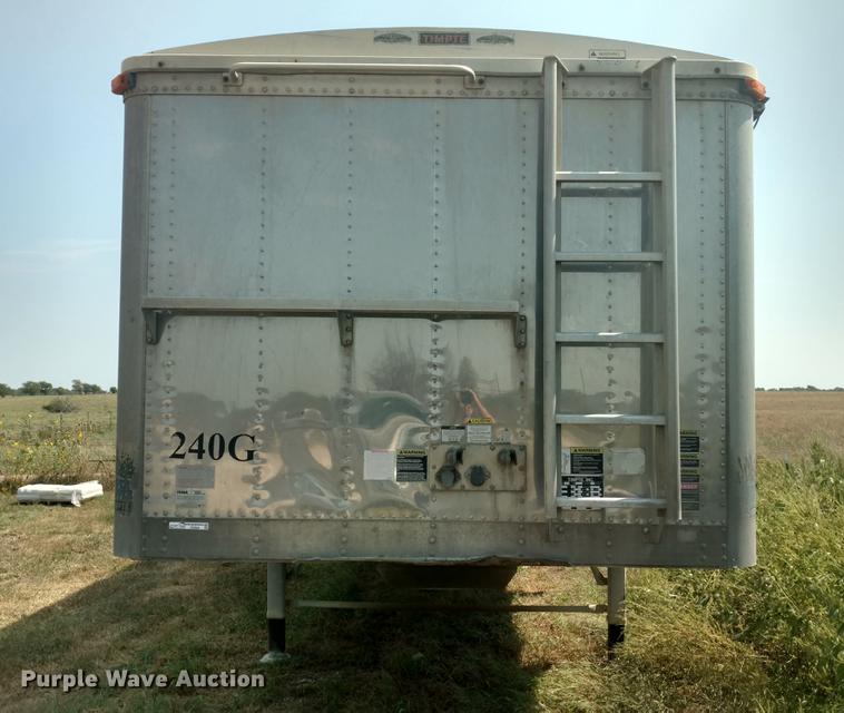 image for item DI9866 2007 Timpte Super Hopper double hopper bottom grain trailer