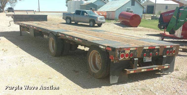 image for item DI9869 1999 Transcraft DTL2000 Super-Beam drop deck trailer