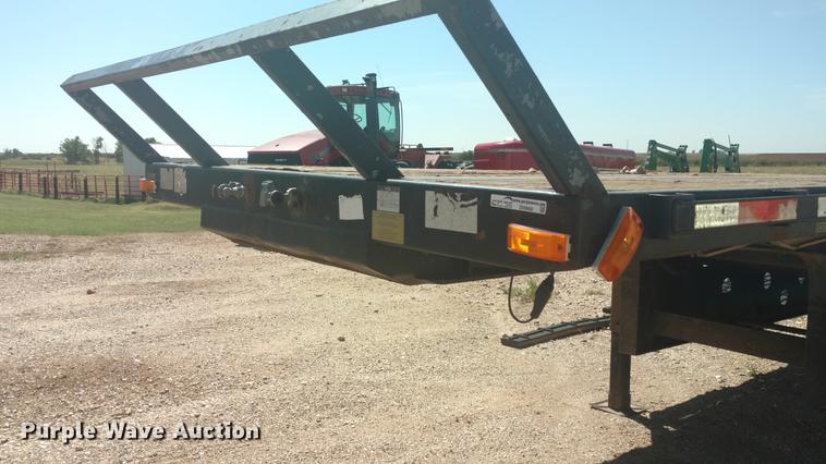 image for item DI9869 1999 Transcraft DTL2000 Super-Beam drop deck trailer