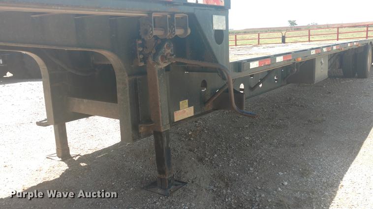 image for item DI9869 1999 Transcraft DTL2000 Super-Beam drop deck trailer