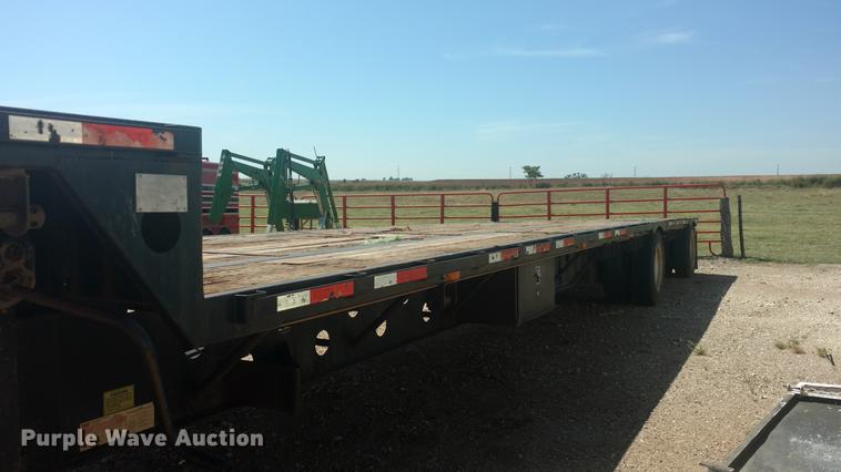 image for item DI9869 1999 Transcraft DTL2000 Super-Beam drop deck trailer