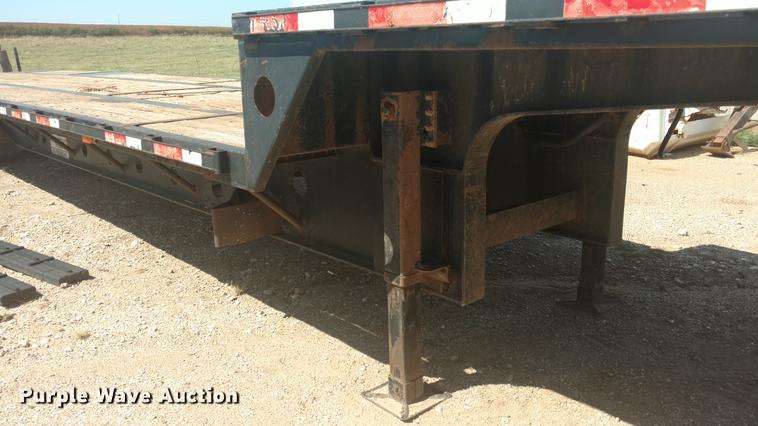 image for item DI9869 1999 Transcraft DTL2000 Super-Beam drop deck trailer
