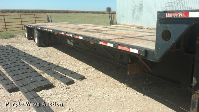 image for item DI9869 1999 Transcraft DTL2000 Super-Beam drop deck trailer