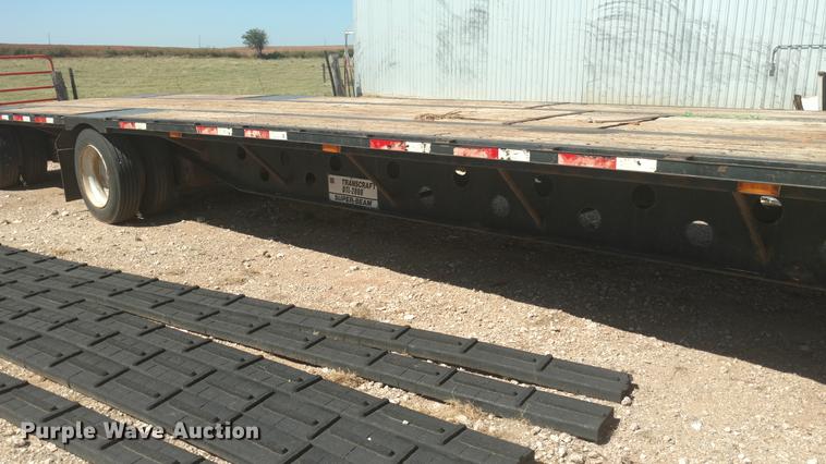 image for item DI9869 1999 Transcraft DTL2000 Super-Beam drop deck trailer
