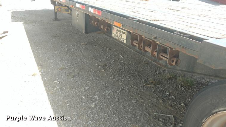 image for item DI9869 1999 Transcraft DTL2000 Super-Beam drop deck trailer