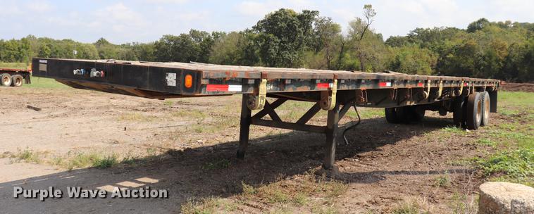 image for item ED9527 1991 Great Dane flatbed trailer