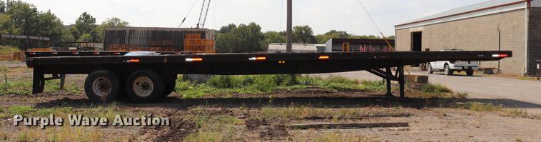 image for item ED9527 1991 Great Dane flatbed trailer
