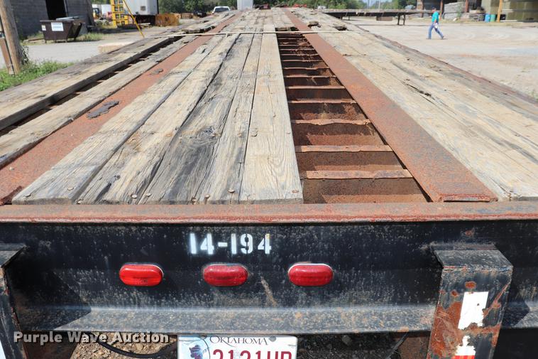 image for item ED9527 1991 Great Dane flatbed trailer