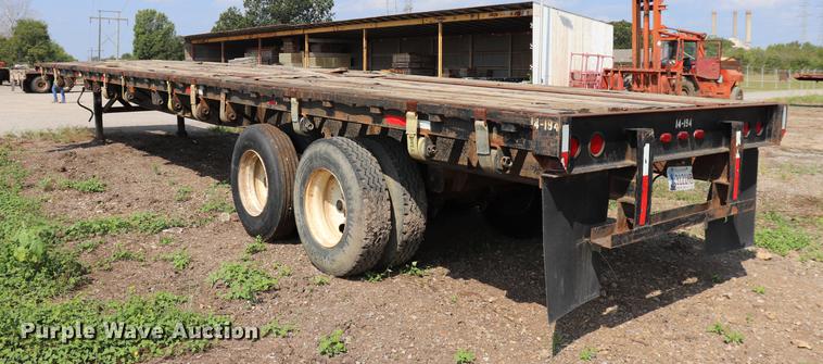 image for item ED9527 1991 Great Dane flatbed trailer