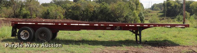 image for item ED9530 1974 Fontane FLTS flatbed trailer