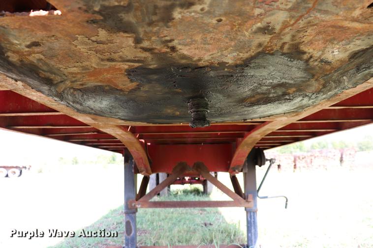 image for item ED9530 1974 Fontane FLTS flatbed trailer