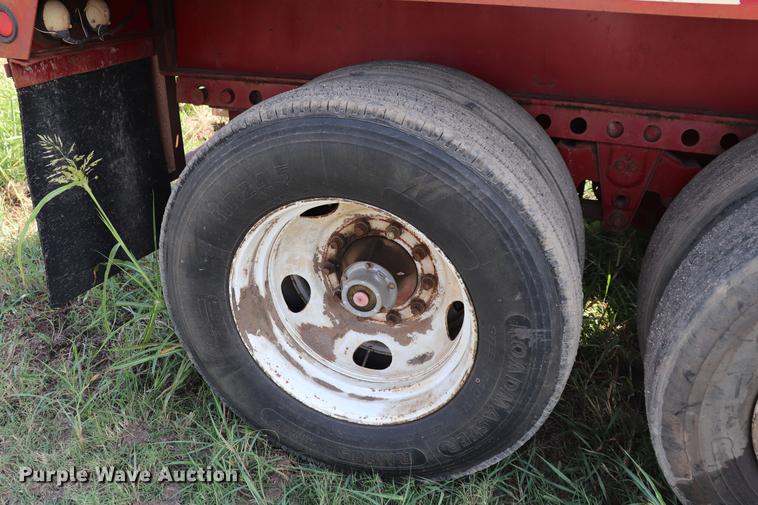 image for item ED9530 1974 Fontane FLTS flatbed trailer