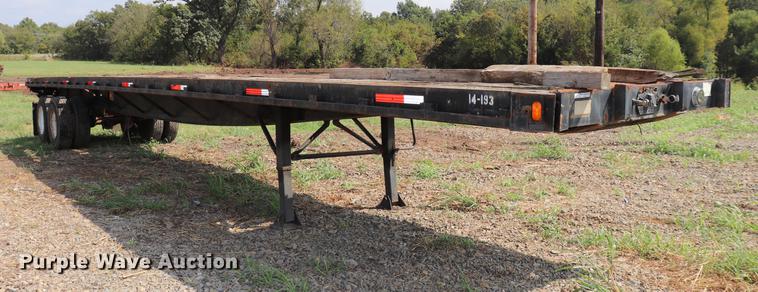 image for item ED9531 1992 Great Dane flatbed trailer