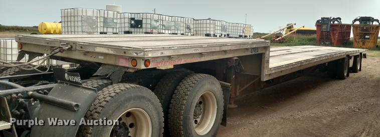 image for item G1440 1994 Featherlite 1020 drop deck equipment trailer