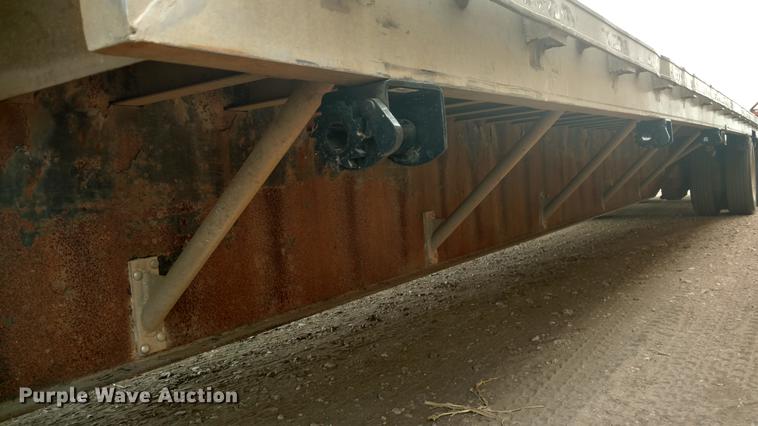 image for item G1440 1994 Featherlite 1020 drop deck equipment trailer