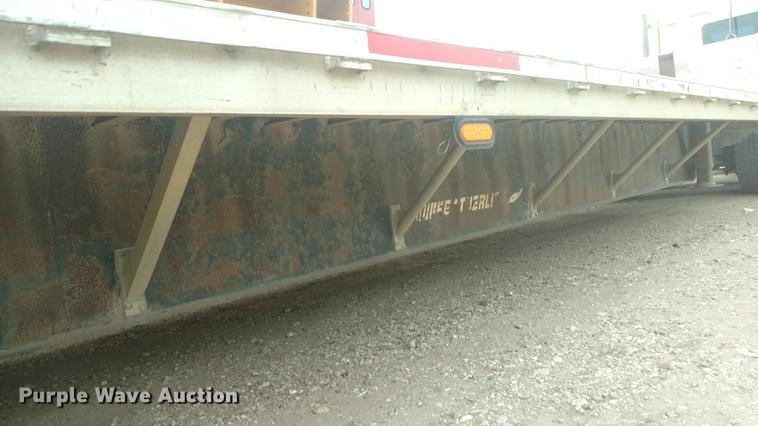 image for item G1440 1994 Featherlite 1020 drop deck equipment trailer