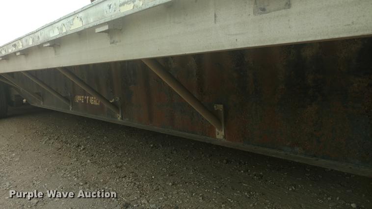 image for item G1440 1994 Featherlite 1020 drop deck equipment trailer