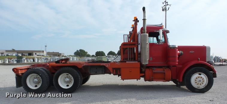 image for item K6407 1980 Peterbilt 359 winch truck