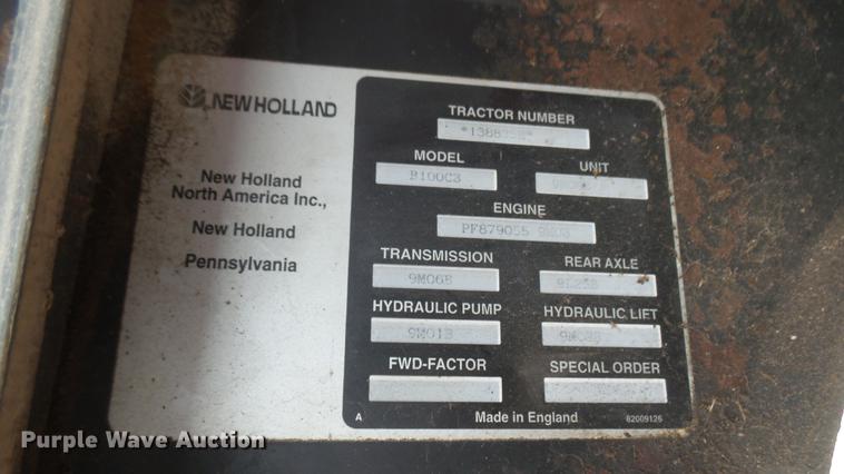 image for item DC2477 2000 New Holland TS100 tractor