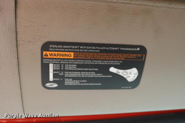 image for item DD0075 2001 Sterling LT7501 dump truck