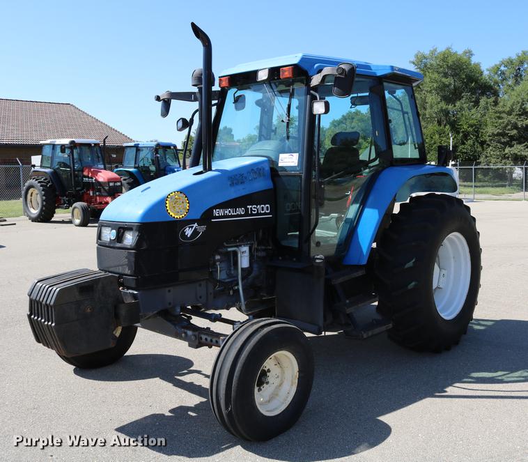 image for item DD0093 2002 New Holland TS100 tractor